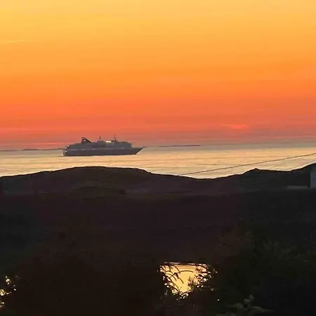 Vakantiehuis Atlantic Hytte Med Badstu Og Flott Utsikt Vevang