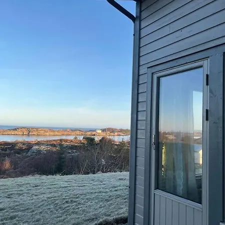 Atlantic Hytte Med Badstu Og Flott Utsikt Vakantiehuis *