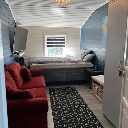 Atlantic Hytte Med Badstu Og Flott Utsikt Hébergement de vacances